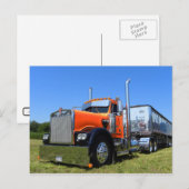 Kenworth W900A Dumper Briefkaart (Voorkant / Achterkant)