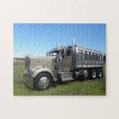 Kenworth W900L Dumper Puzzle Legpuzzel (Horizontaal)