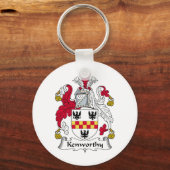 Kenworthy Family Crest Sleutelhanger (Voorkant)