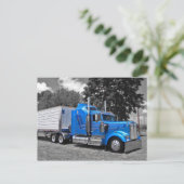 Kenwroth W900L blauw Briefkaart (Staand voorkant)