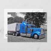 Kenwroth W900L blauw Briefkaart (Voorkant / Achterkant)