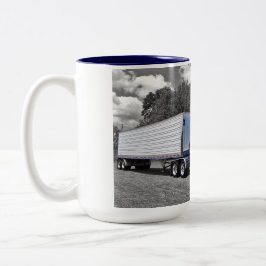 Kenwroth W900L blauwe Mok (Links)