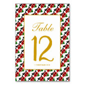 KENYA Banket Bruiloft Viering Kaart (Achterkant)