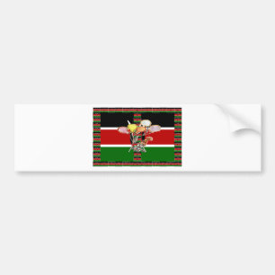 Kenya Birthday Bumpersticker