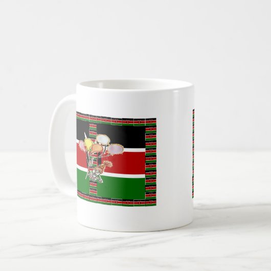 Kenya Birthday Koffiemok (Voorkant links)