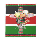 Kenya Birthday Notitieblok (Voorkant)