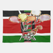 Kenya Birthday Theedoek (Horizontaal)