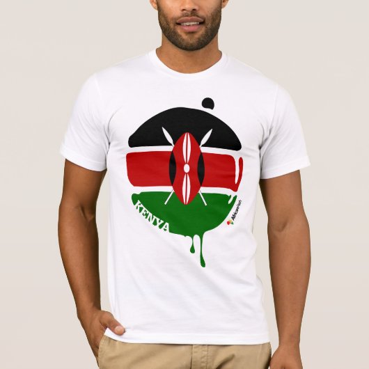 Kenya Drupt T-shirt (Voorkant)