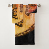 Kenya Elephants en Zebra-migratie Bad Handdoek (Insitu)