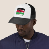 kenya_flag02, FOREVER KENYAN Trucker Pet (In situ)