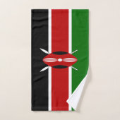 Kenya Flag Bad Handdoek (Handdoek)