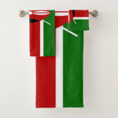 Kenya Flag Bad Handdoek (Insitu)