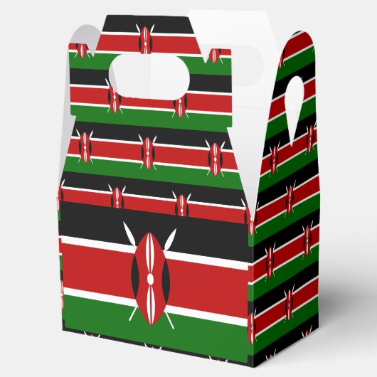 Kenya Flag Bedankdoosjes (Geopend)