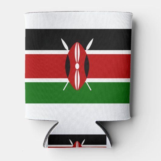 Kenya Flag Blikjeskoeler (Voorkant)