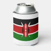 Kenya Flag Blikjeskoeler (Blikje Achterkant)