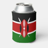 Kenya Flag Blikjeskoeler (Blikje Achterkant)