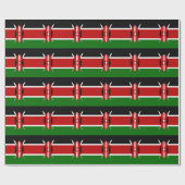 Kenya Flag Cadeaupapier (Vlak)