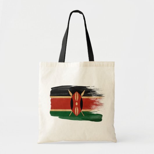 Kenya Flag Canvas tassen (Voorkant)