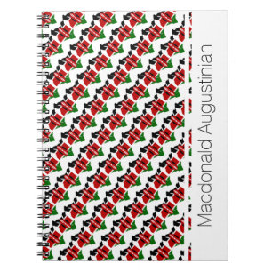KENYA Flag Custom Patriotic Notitieboek