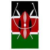Kenya Flag Gifts Bag, Patriotic Kenya Klein Cadeauzakje (Achterkant)