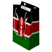 Kenya Flag Gifts Bag, Patriotic Kenya Klein Cadeauzakje (Voorkant Gekanteld)