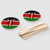 Kenya Flag Handwaaier (Niet-gemonteerd)