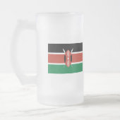 Kenya FLAG International Matglas Bierpul (Links)