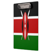 Kenya Flag Klembord (Links)