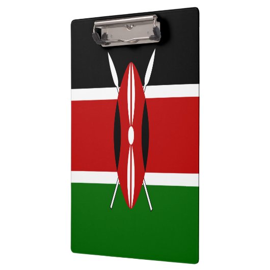 Kenya Flag Klembord (Links)