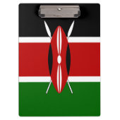 Kenya Flag Klembord (Voorkant)