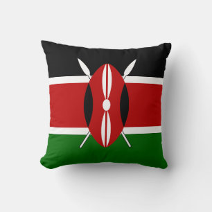 Kenya Flag Kussen