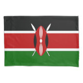 Kenya Flag Kussensloop (Voorkant)