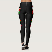 Kenya Flag Leggings (Achterkant)