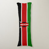 Kenya Flag Lichaamskussen (Voorkant Verticaal)