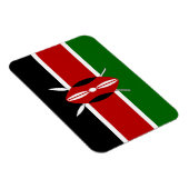Kenya Flag Magneet (Rechterzijde)