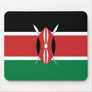 Kenya Flag Mousepad Muismat