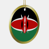 Kenya Flag Ornament (Rechts)