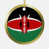 Kenya Flag Ornament (Voorkant)