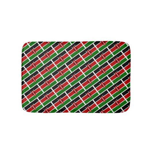KENYA FLAG Patriotic Stylish KENYAN Badmat (Voorkant)