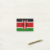 Kenya Flag Post-it® Notes (Op bureau)