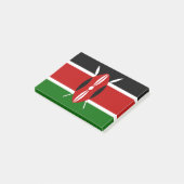 Kenya Flag Post-it® Notes (Schuin)