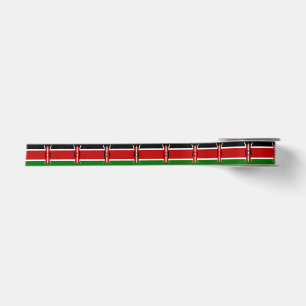 Kenya Flag Satijnen Lint