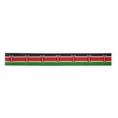 Kenya Flag Satijnen Lint (Voorkant)