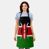 Kenya Flag Schort (Gedragen)