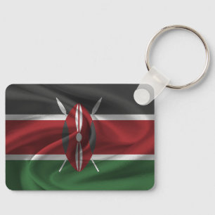 Kenya Flag Sleutelhanger