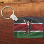 Kenya Flag Sleutelhanger (Achterkant)
