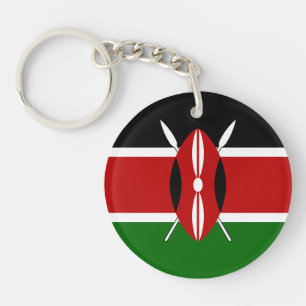 Kenya Flag Sleutelhanger