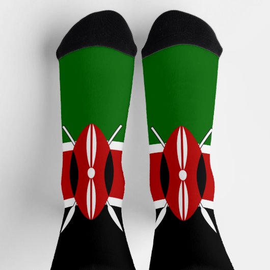Kenya Flag Sokken (Top)
