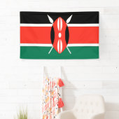 Kenya Flag Spandoek (Insitu)