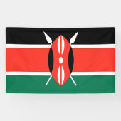 Kenya Flag Spandoek (Horizontaal)